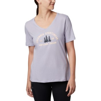 Columbia Ženske Majice - Mount Rose Relaxed Ljubičaste | EMNB-94087